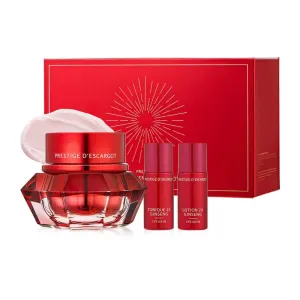It's Skin Prestige Creme 2X Ginseng D'escargot Set 60ml Cream   25ml Toner   25 ml Emulsion