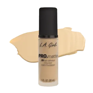 L.A Girl Pro Matte Hd Long Wear Matte Foundation 30Ml Ivory