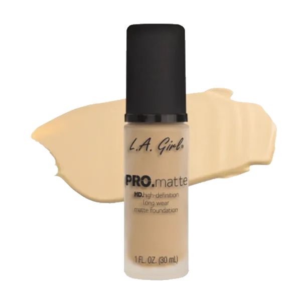 L.A Girl Pro Matte Hd Long Wear Matte Foundation 30Ml Ivory