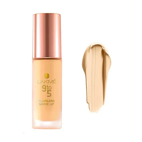 Lakme 9 to 5 Flawless Makeup Foundation, Marble, 30ml