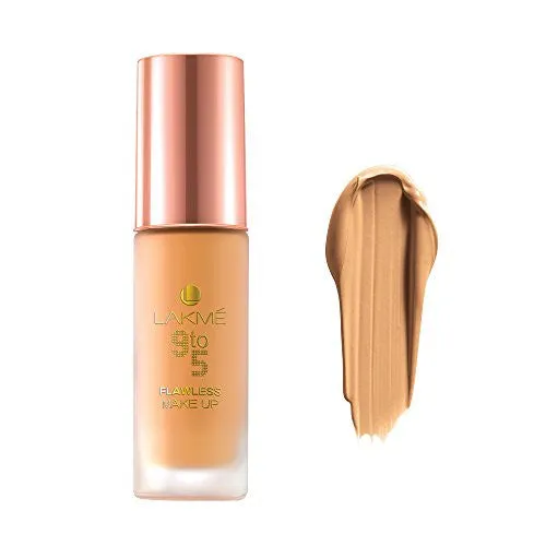 Lakme 9 To 5 Flawless Makeup Foundation, Shell, 30ml