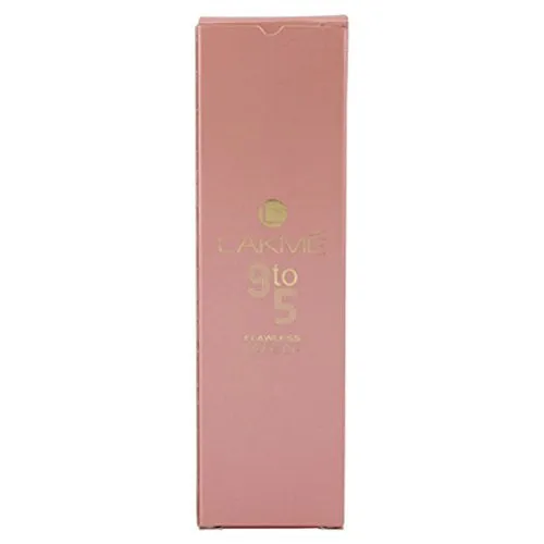 Lakme 9 To 5 Flawless Makeup Foundation, Shell, 30ml
