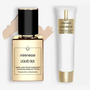 Liquid Silk Matte Foundation     Power Lift Treatment Cream 2pce Kit SPF25