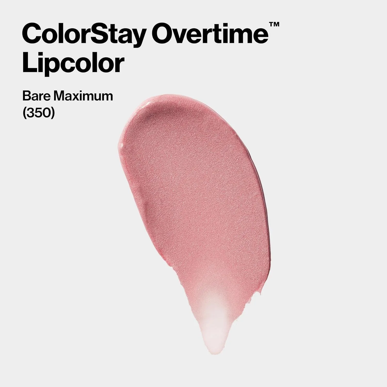 Longwear Liquid Lipstick & Gloss - 16 Hour Colorstay, Vitamin E, Shade 350 Bare Maximum, 0.07 Fl Oz