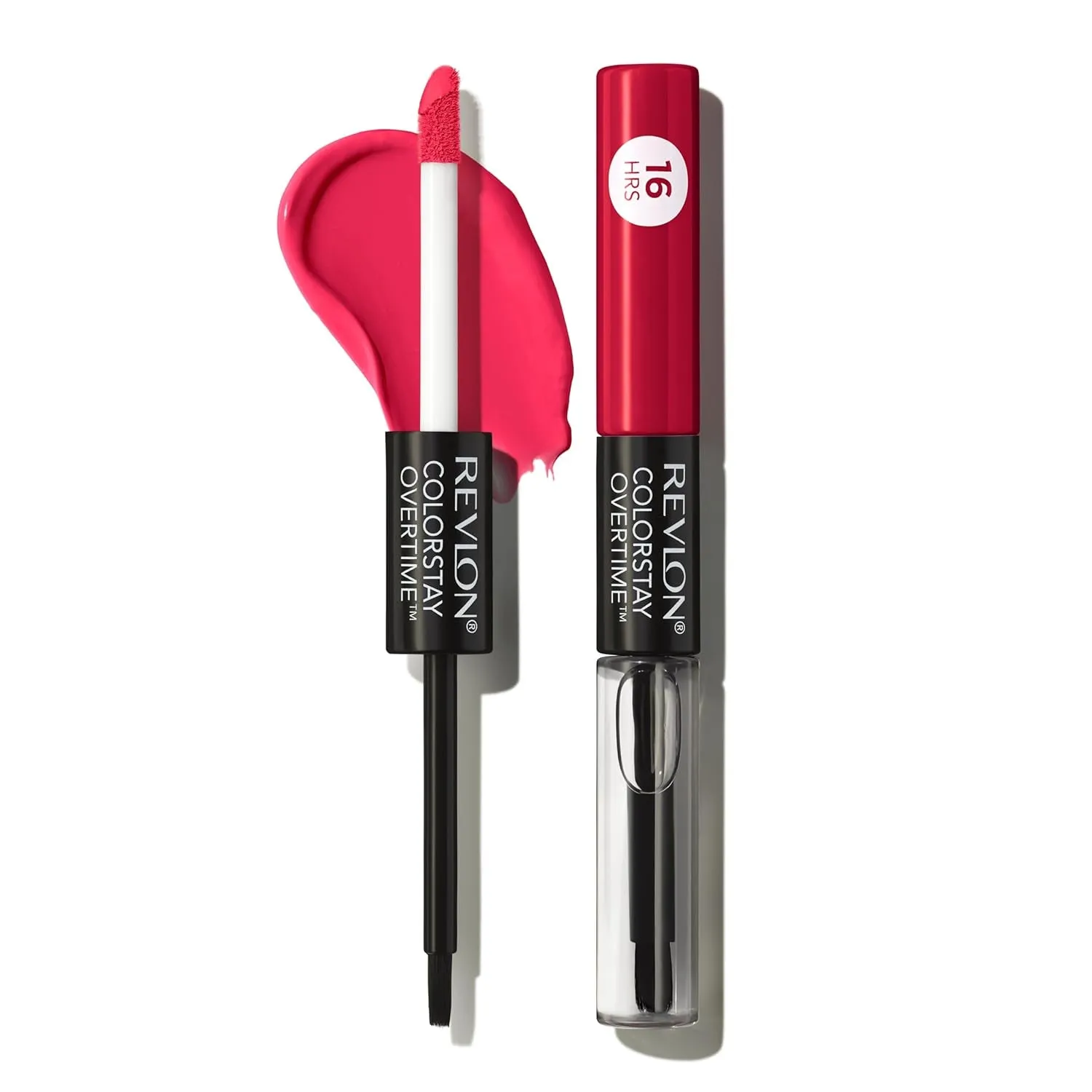 Longwear Liquid Lipstick & Gloss - 16 Hour Colorstay, Vitamin E, Shade 350 Bare Maximum, 0.07 Fl Oz