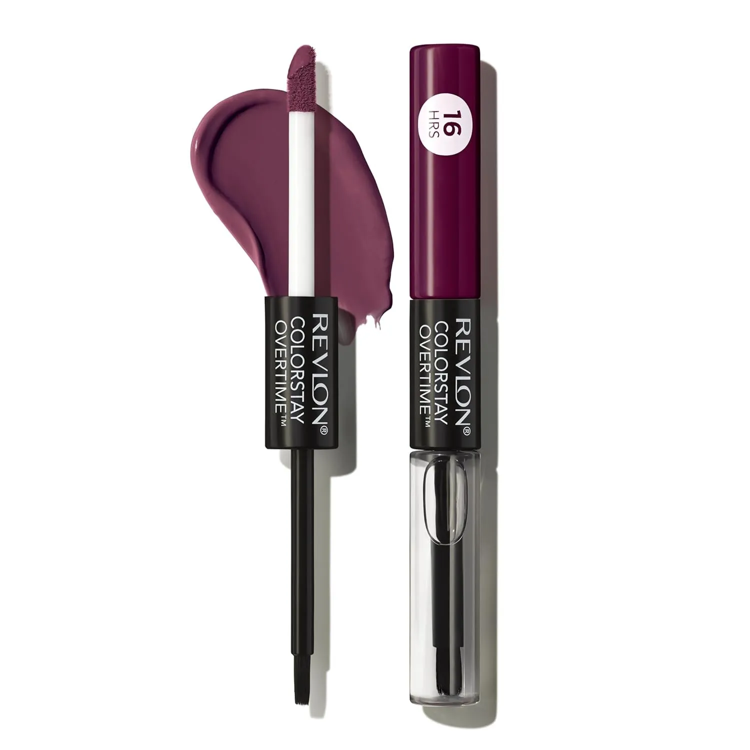 Longwear Liquid Lipstick & Gloss - 16 Hour Colorstay, Vitamin E, Shade 350 Bare Maximum, 0.07 Fl Oz