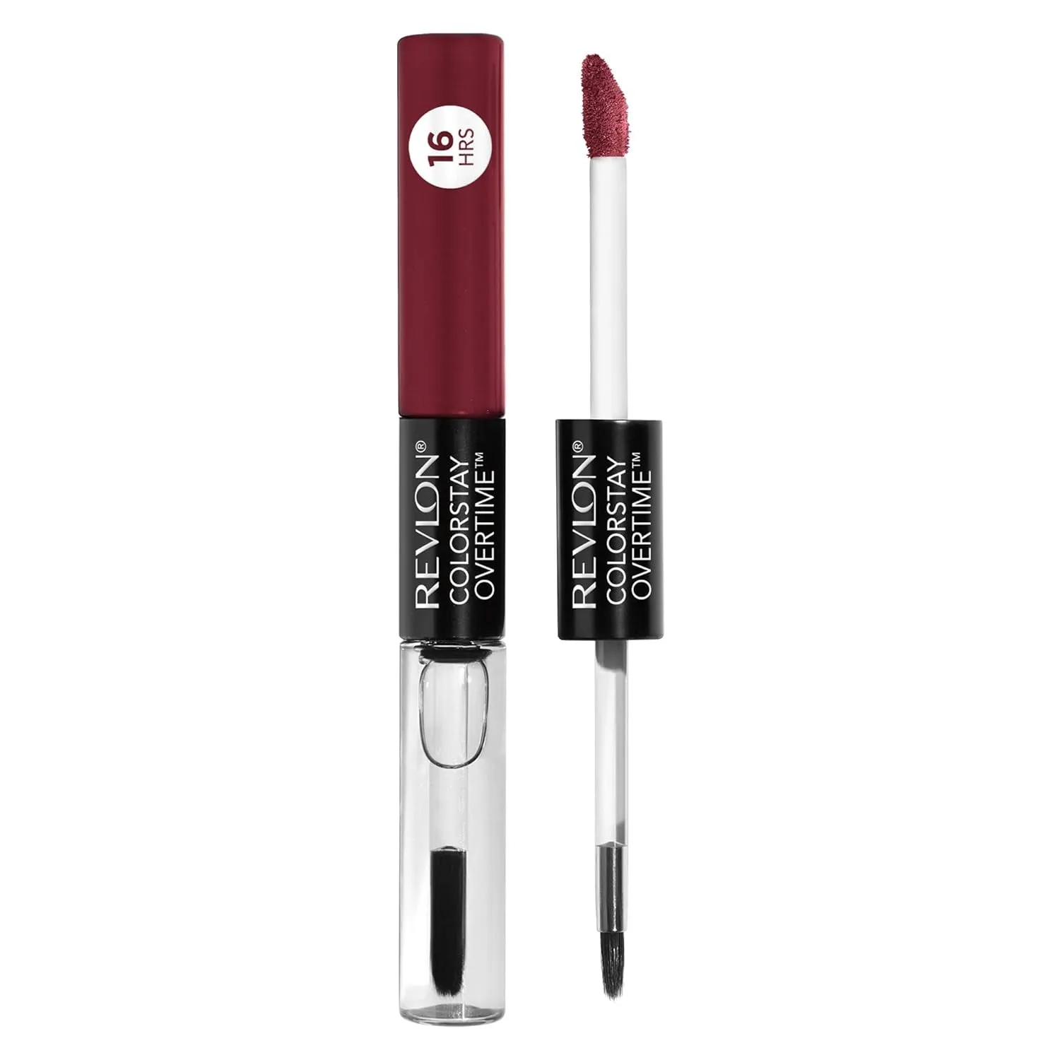 Longwear Liquid Lipstick & Gloss - 16 Hour Colorstay, Vitamin E, Shade 350 Bare Maximum, 0.07 Fl Oz
