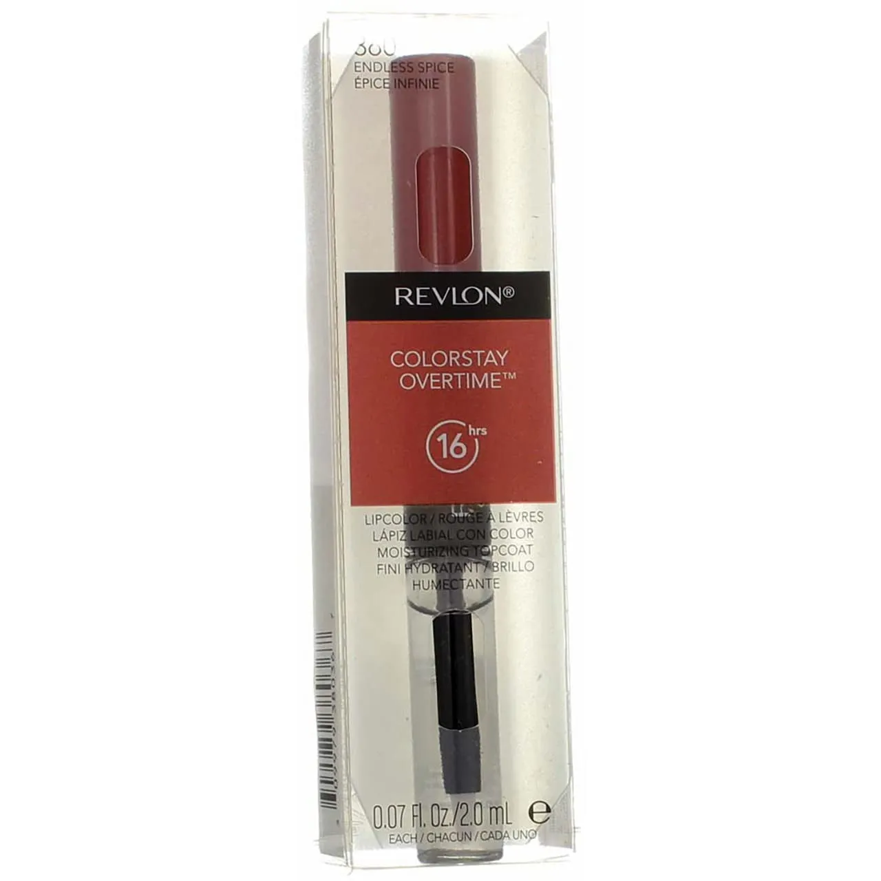 Longwear Liquid Lipstick & Gloss - 16 Hour Colorstay, Vitamin E, Shade 350 Bare Maximum, 0.07 Fl Oz