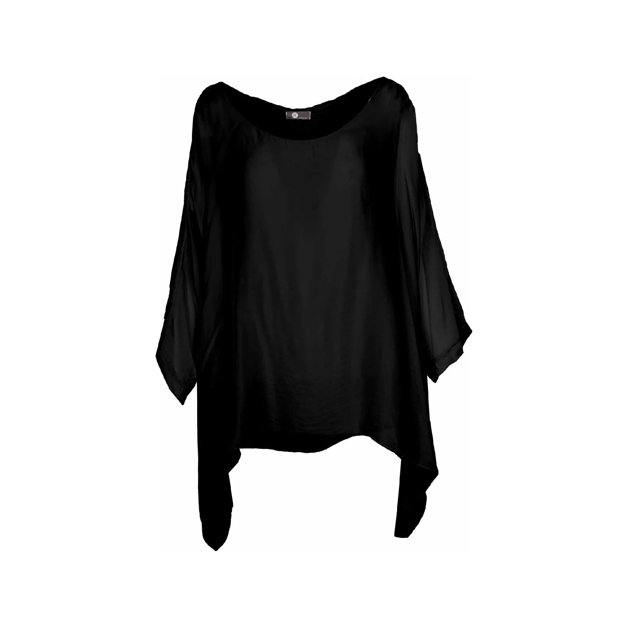 M Made in italy  Women's Woven 3/4 Sleeve Tunic