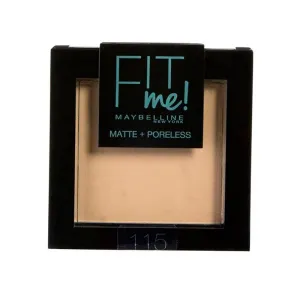 Maybelline Fit Me Matte   Poreless Powder 115 Ivory 9G