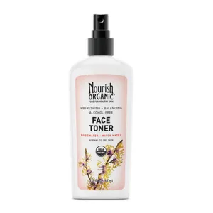 Organic Face Toner Normal To Dry 3 Oz By Nourish