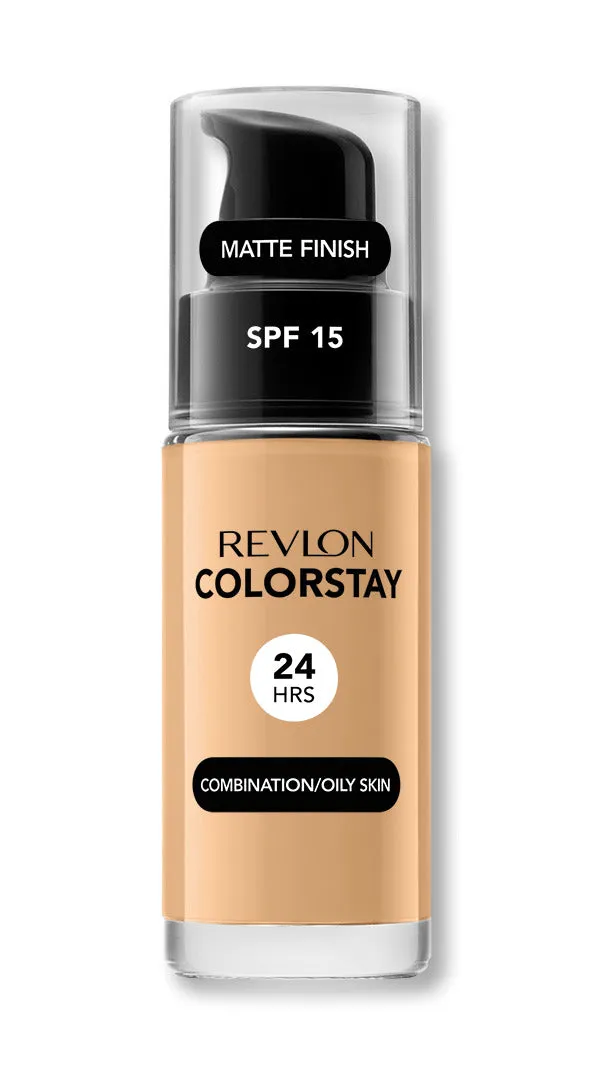 REVLON - ColorStay Makeup for Combination/Oily Skin SPF15, Rich Maple - 1 fl. oz. (30 ml)