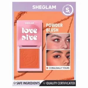 Sheglam Love Dive Tender Heart Powder Blush-Coraldially