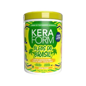 Skafe Keraform Óleos do Brasil Treatment Cream 1Kg / 35.27 fl oz