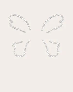 The Butterfly face jewels
