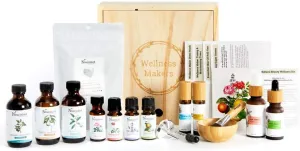 Wellness Maker Organic Natural Beauty Wellness Kit - Make Your Own Natural Skin Care