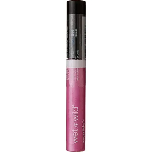 Wet n Wild Mega Slicks Lip Gloss | Long Lasting | Hyaluronic Acid | High Shine | Champagne Please