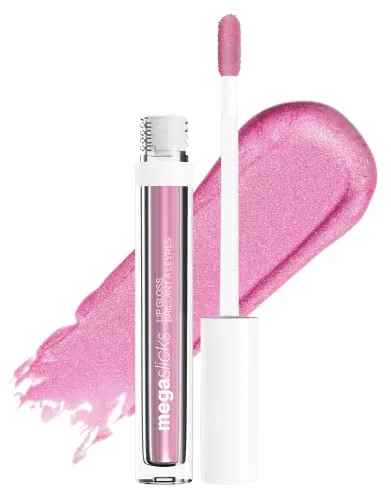 Wet n Wild Mega Slicks Lip Gloss | Long Lasting | Hyaluronic Acid | High Shine | Champagne Please