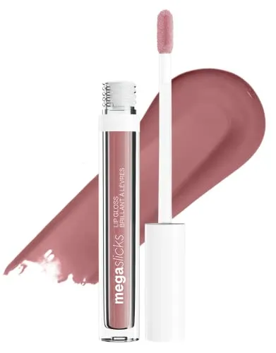 Wet n Wild Mega Slicks Lip Gloss | Long Lasting | Hyaluronic Acid | High Shine | Champagne Please