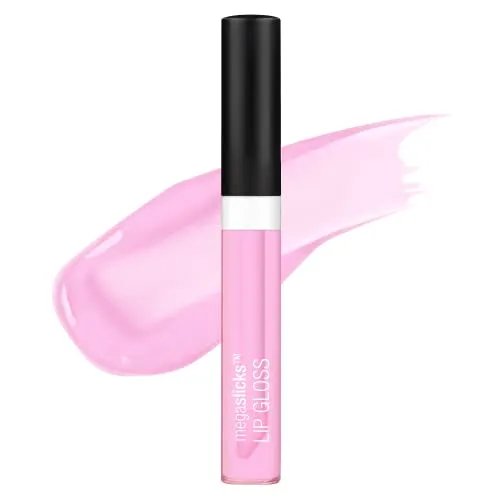 Wet n Wild Mega Slicks Lip Gloss | Long Lasting | Hyaluronic Acid | High Shine | Champagne Please